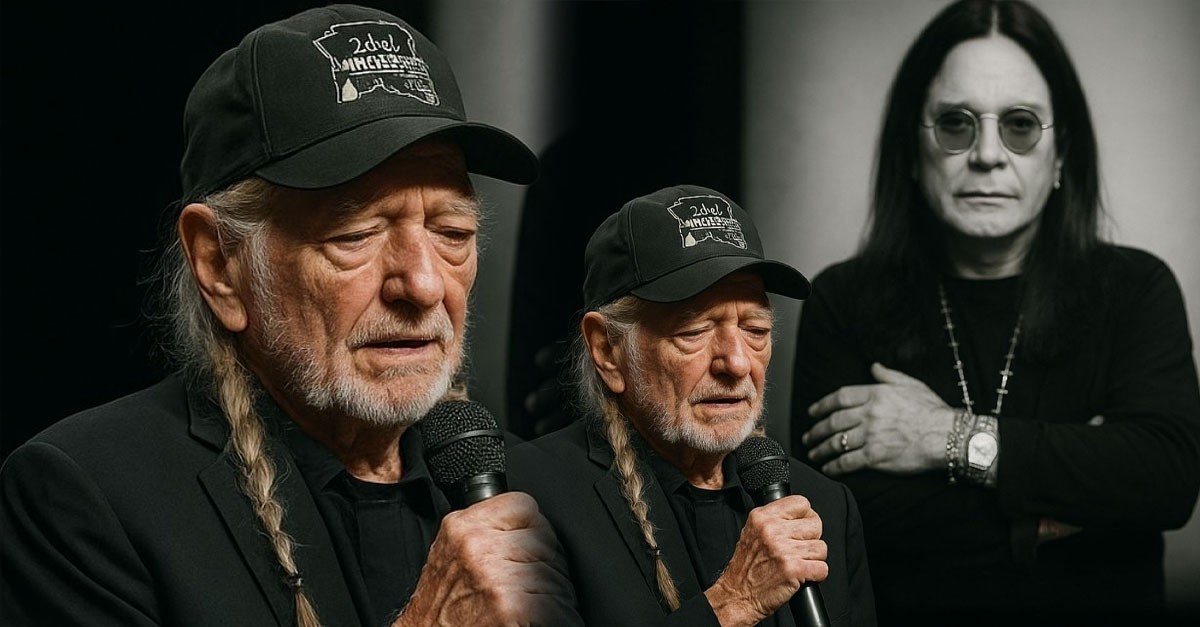 A heartfelt farewell: Willie Nelson honors Ozzy Osbourne in Birmingham