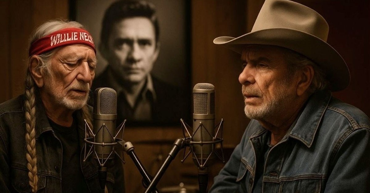 A final farewell: The last studio session of Willie Nelson and Merle Haggard