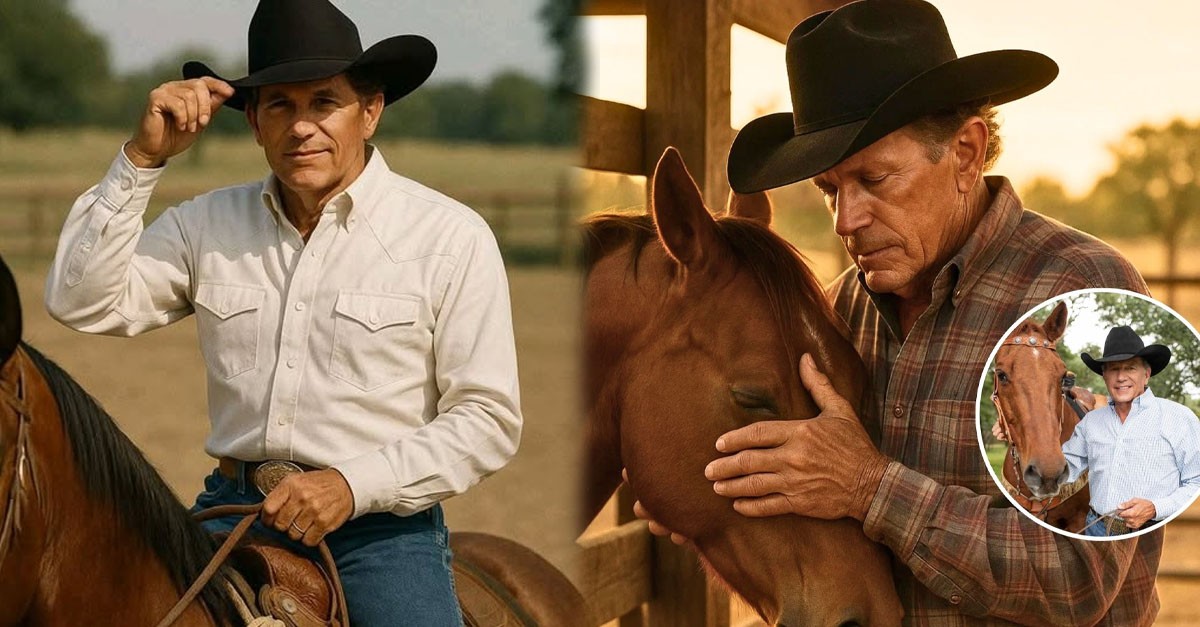 A heartfelt farewell: George Strait and his beloved Horse