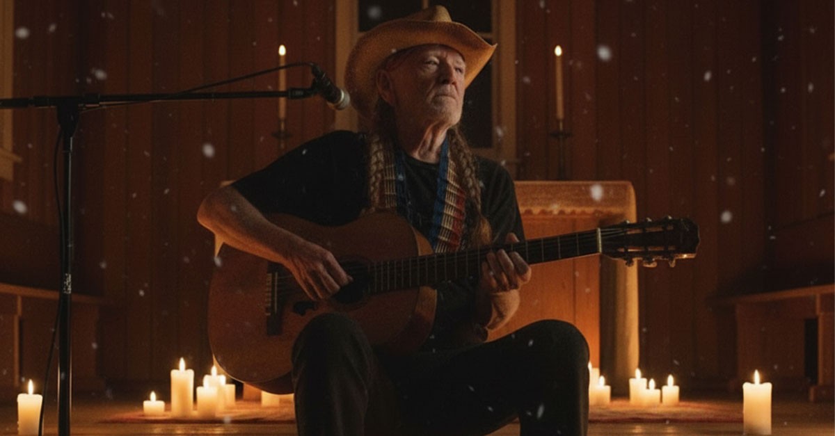 Willie Nelson Sings “O Holy Night” Alone in an Empty Church His Final Recording