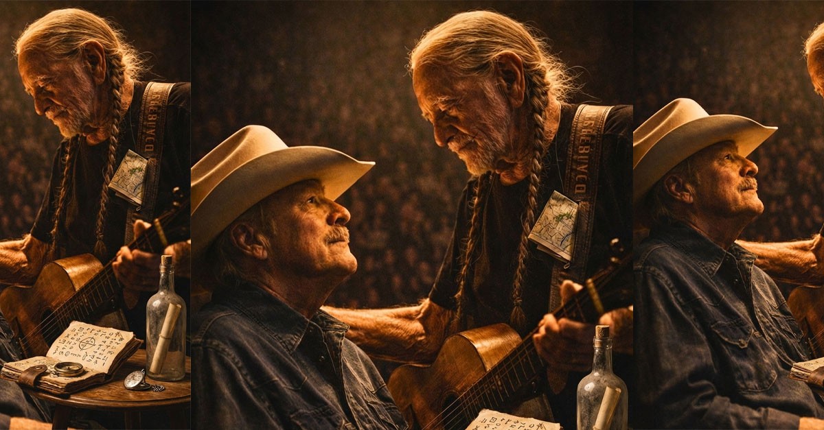 When Willie Nelson Stood Beside Alan Jackson, Time Stopped