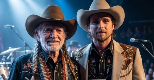 The Night the Storm Stepped Aside: Willie Nelson, Lukas Nelson, and the Breath That Carried a Legacy Forward