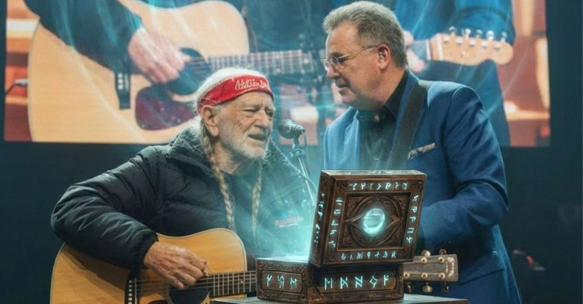 When the Crowd Held Its Breath: A Moment of Reverence with Willie Nelson and Vince Gill