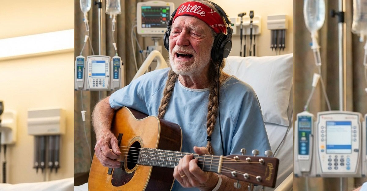 Perhaps this is his final, most emotional song: Without a stage, Willie Nelson performs a song that brings fans to tears.