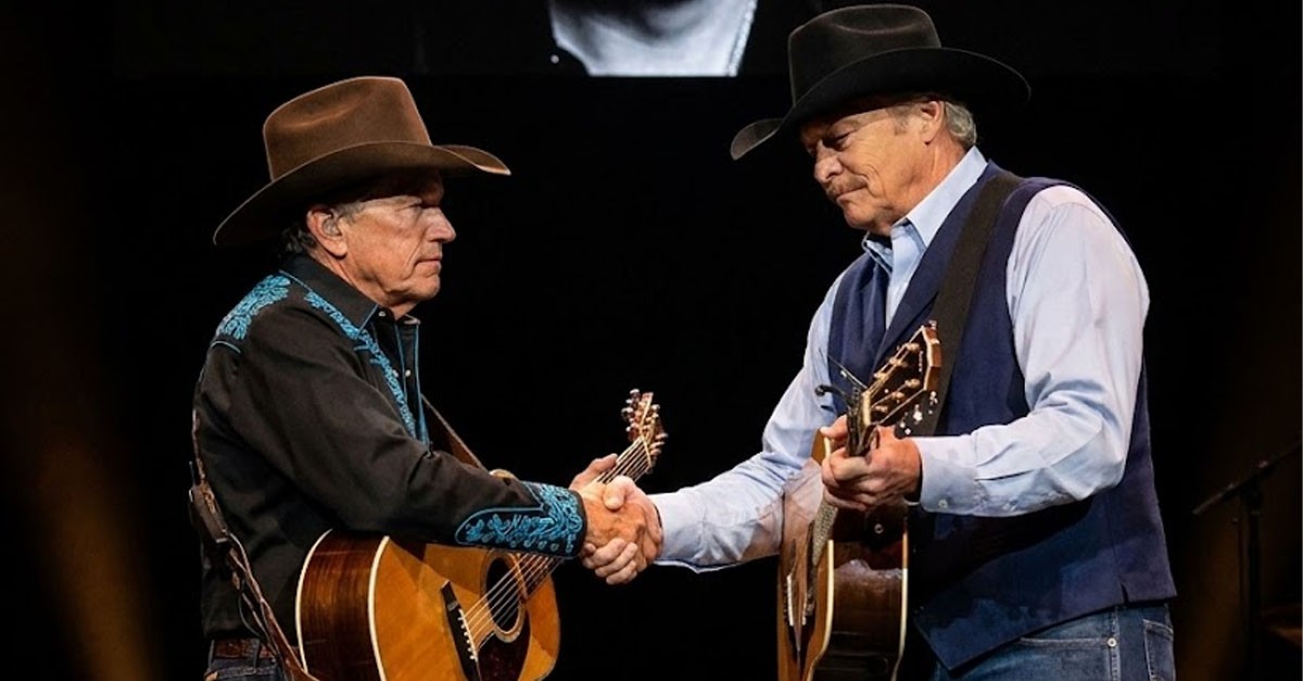 Under the Dazzling Lights: George Strait and Alan Jackson's Tribute to Toby Keith