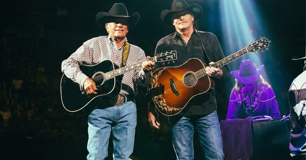 A Night to Remember: George Strait and Alan Jackson Leave Their Cowboy Hats Behind